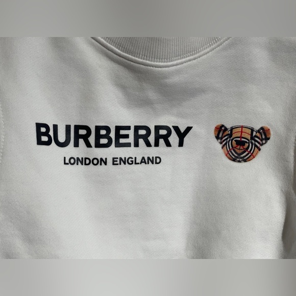 EUC Burberry Pullover Sweatshirt Size 12 months - Picture 5 of 16